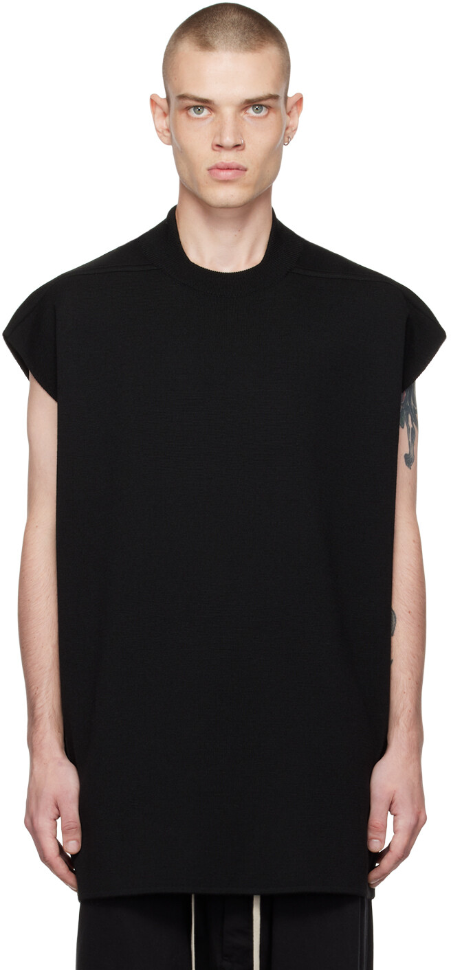 

Черная майка Tommy Rick Owens