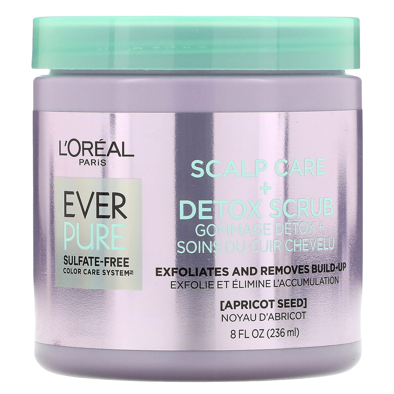 

Средство L'Oreal для очищения кожи головы + детокс - скраб, 236 мл