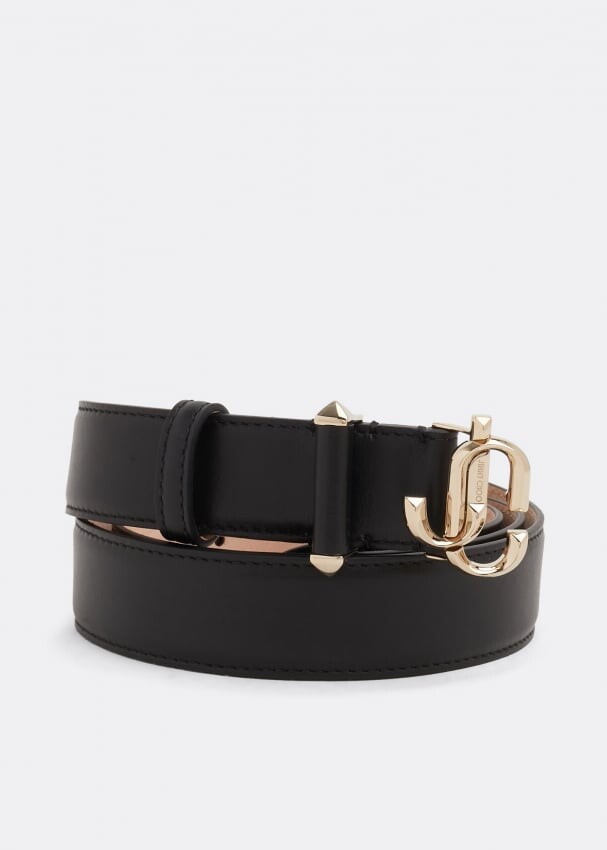 

Ремень JIMMY CHOO JC bar belt, черный