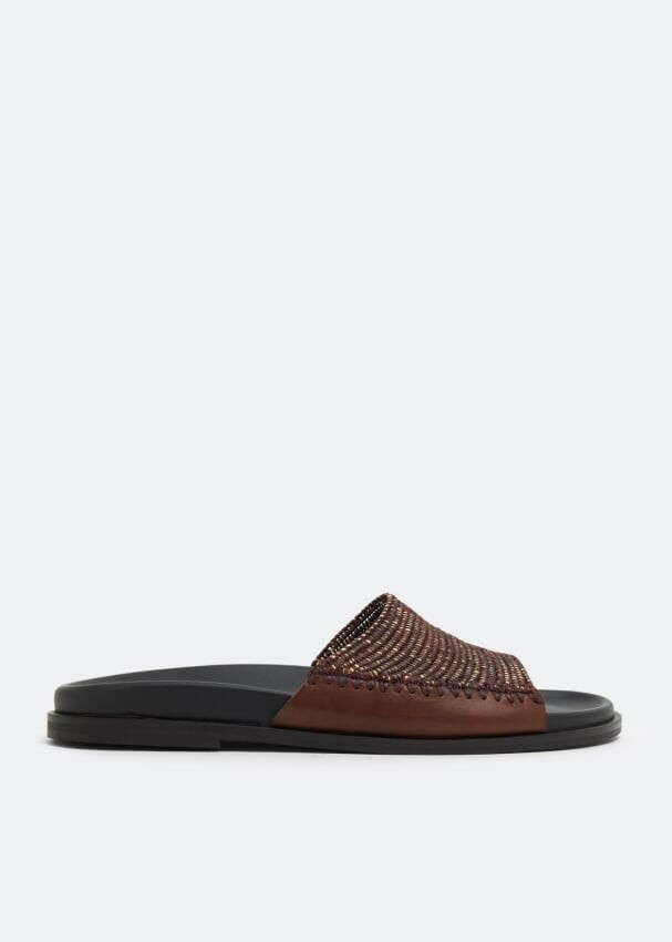 

Сандалии CASABLANCA 1942 Nador sandals, коричневый