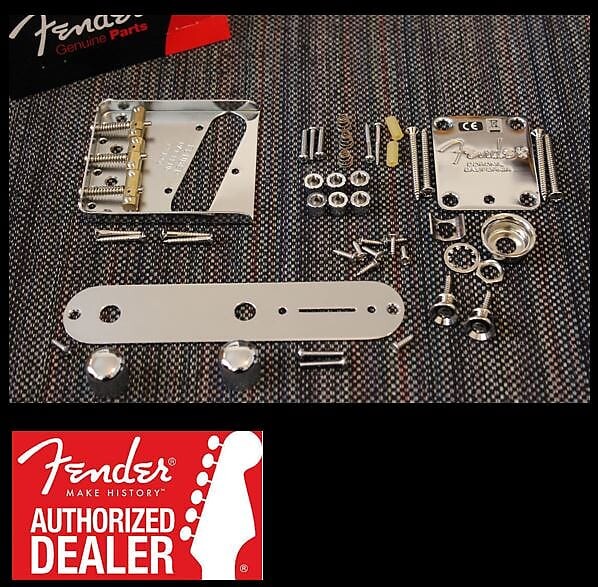 

FENDER Telecaster American Hot Rod Compensated Chrome Telecaster Hardware Set США 009-1114-049