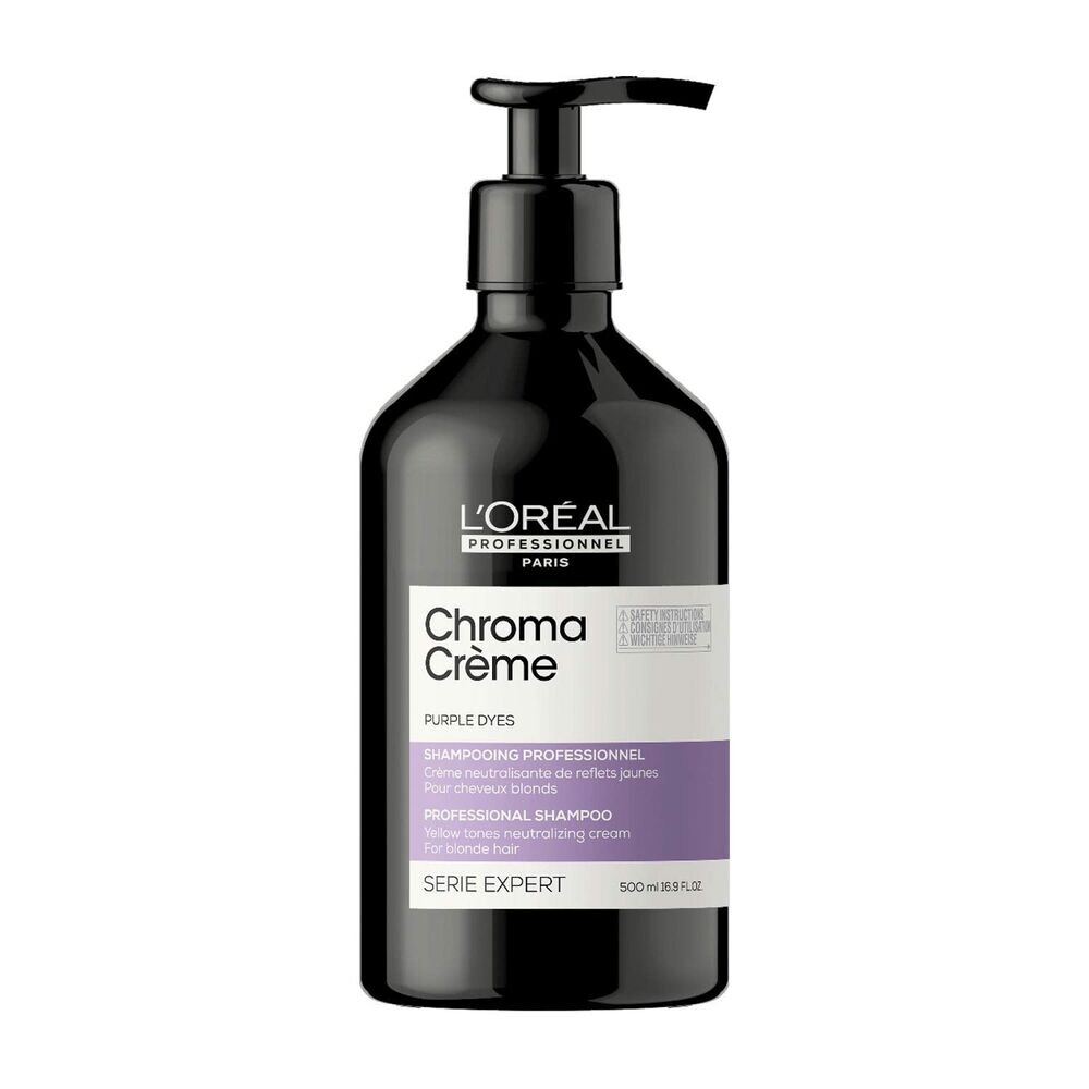 

L'Oreal Professionnel Крем-шампунь Serie Expert Chroma Creme Purple Shampoo для нейтрализации желтизны на светлых волосах 500мл