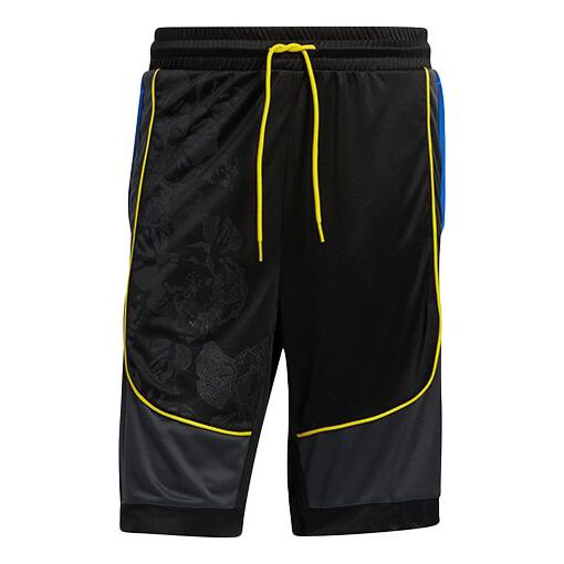 

Шорты Adidas Hrdn Short Printing Gym Training Basketball Sports Black, Черный