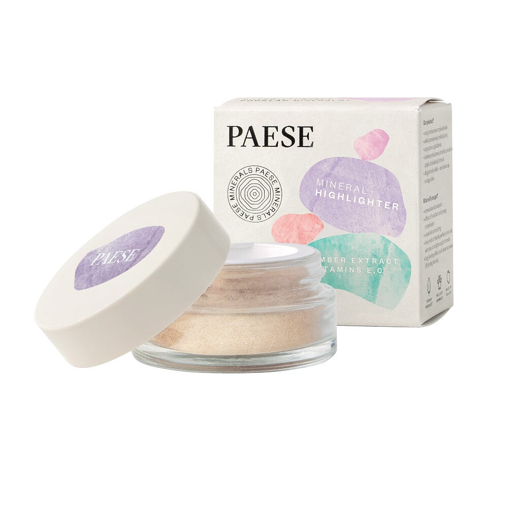 

Paese Minerals Минеральный хайлайтер 500N Natural Glow 6г