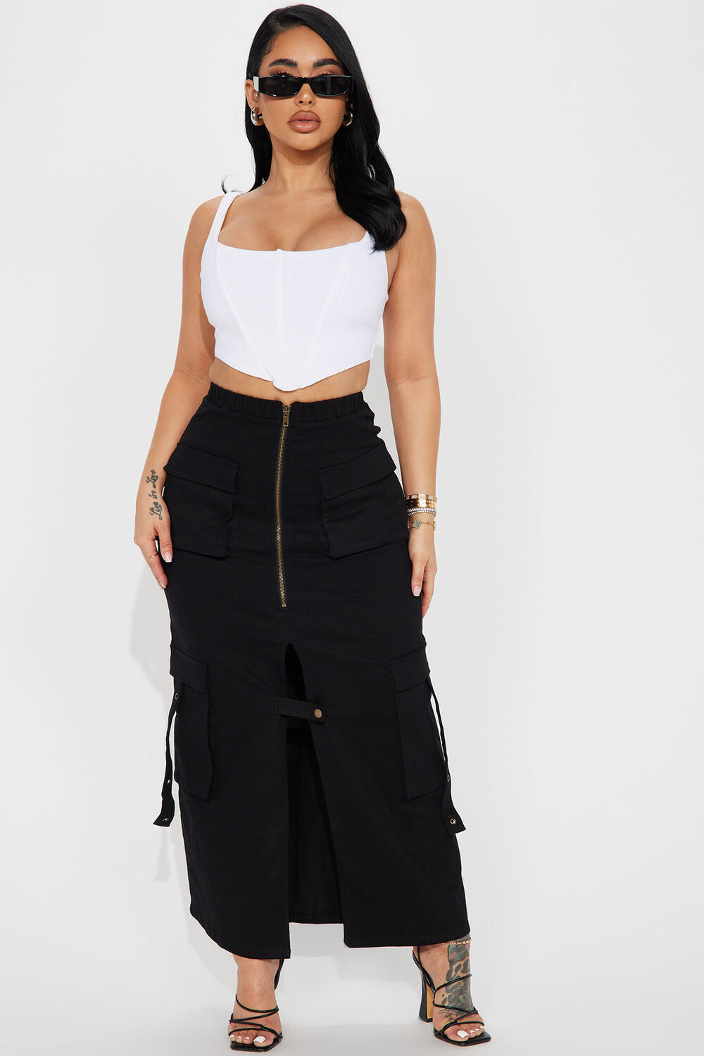 

Юбка Fashion Nova LS40040BFN, черный