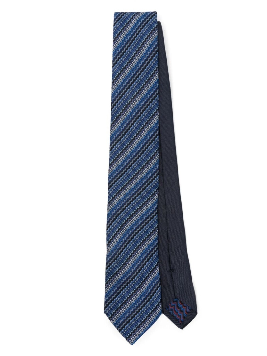 

Missoni шелковый галстук, синий