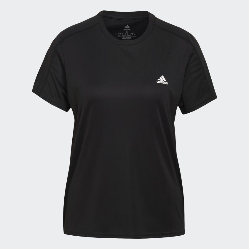 

Футболка adidas Run It Running, черный