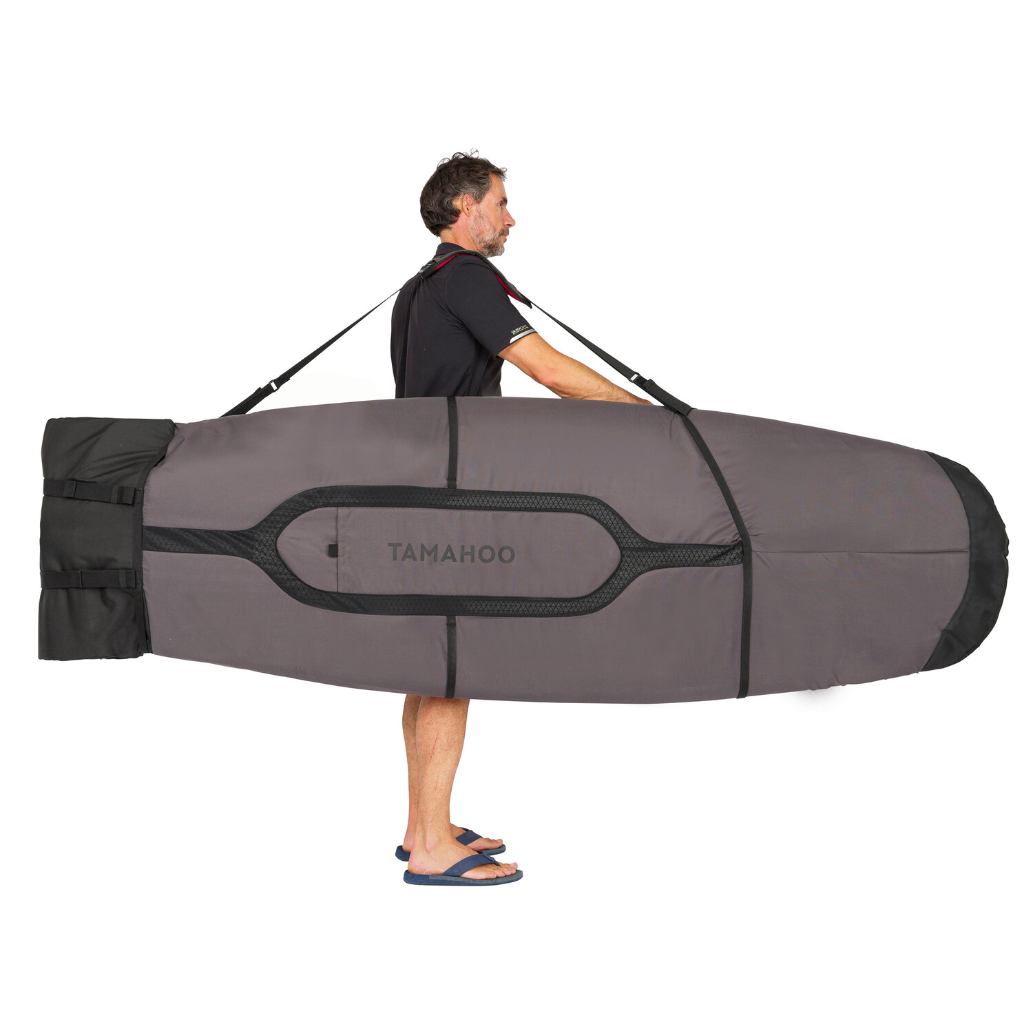 

Доска для виндсерфинга Boardbag одного размера серая/черная TAMAHOO