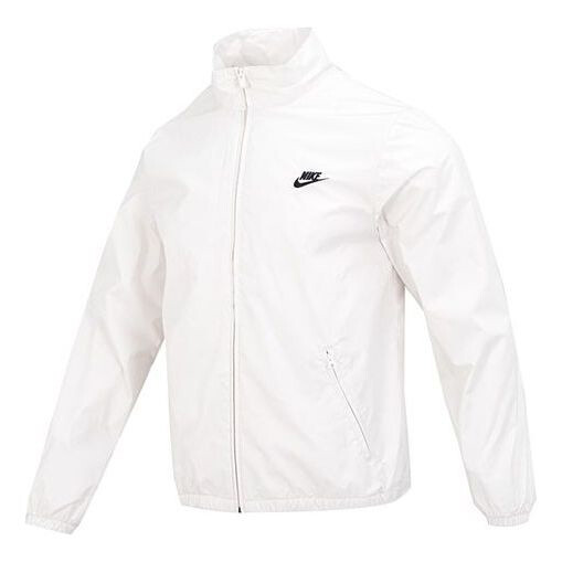 

Куртка Nike Club+ Full-Zip Woven Jacket DX0673-030, белый