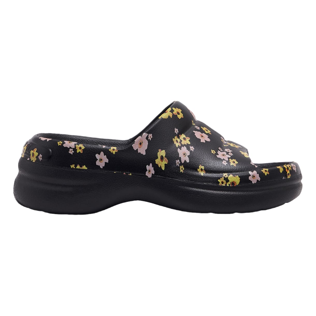 

Сабо Bimba Y Lola Acrylic Flowers Print Platform, черный