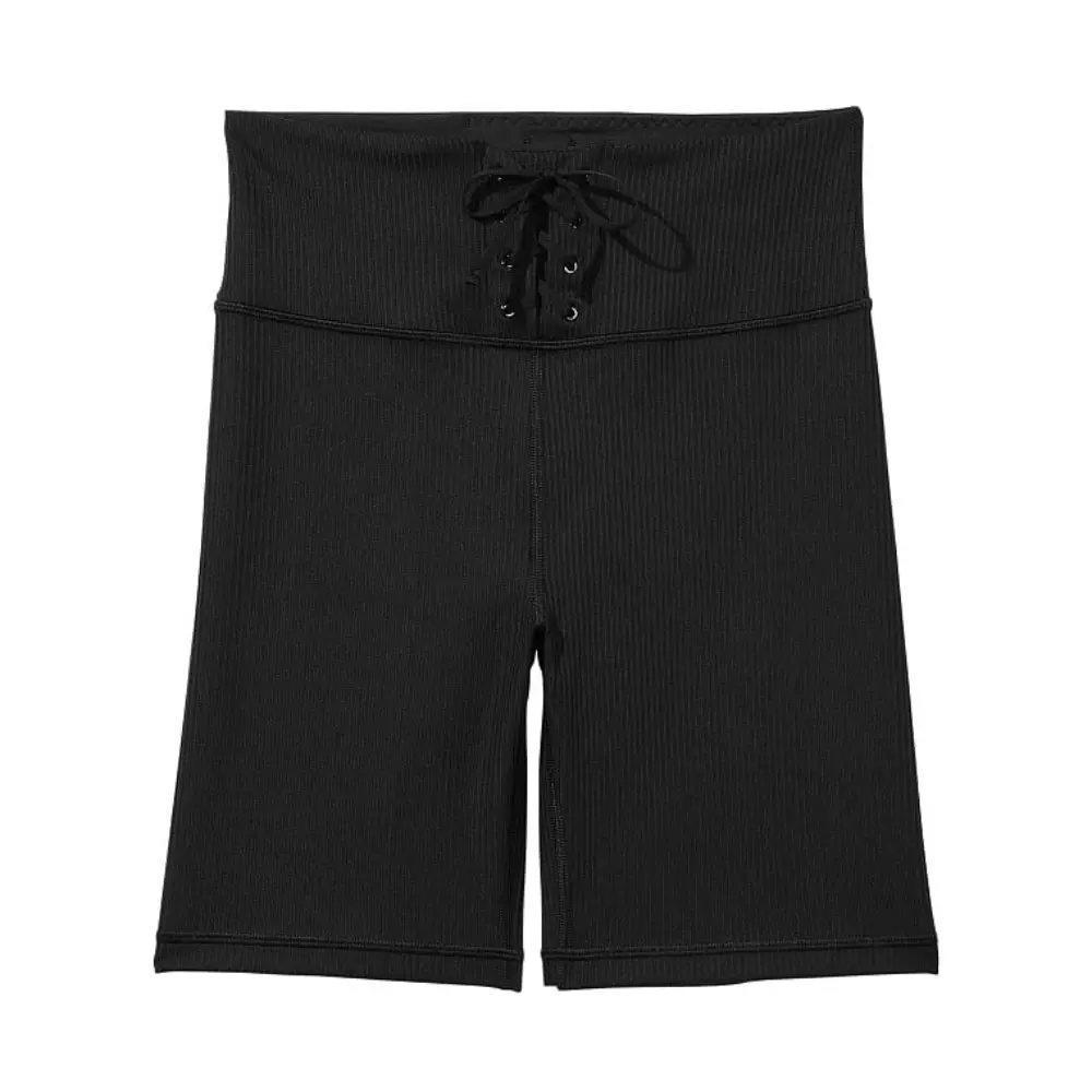 

Велосипедки Victorias Secret Essential Lace-Up 7" Bike, черный