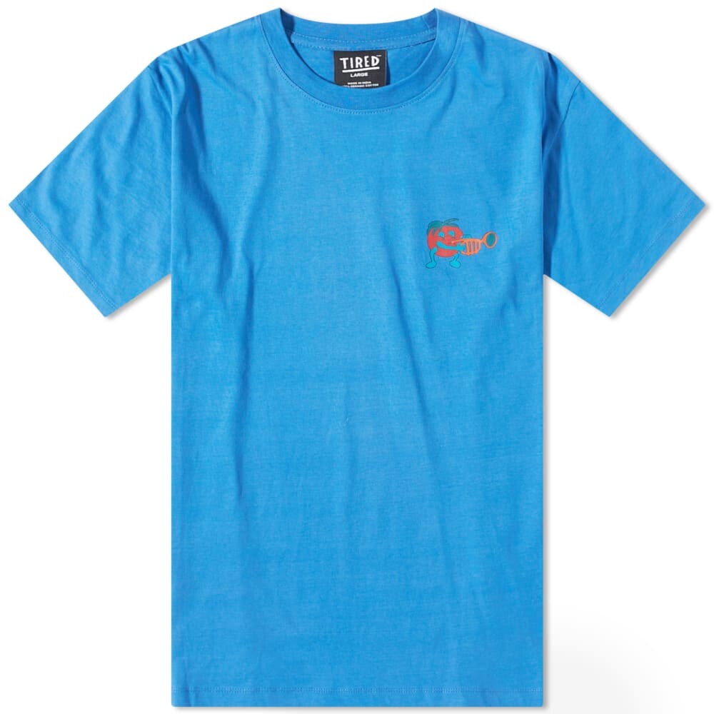 

Футболка Tired Skateboards Music Tee, Синий