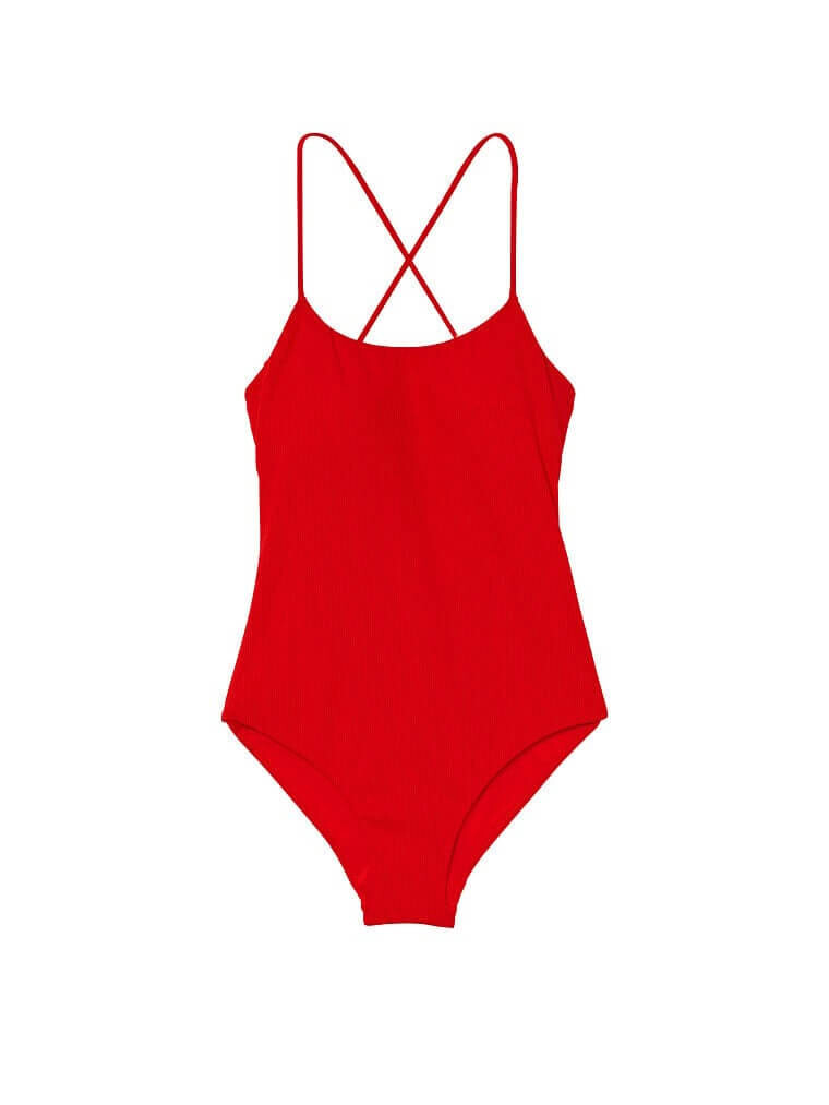 

Купальник Victoria's Secret Scoop One-Piece, красный