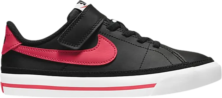 

Кроссовки Nike Court Legacy PS 'Black Siren Red', черный