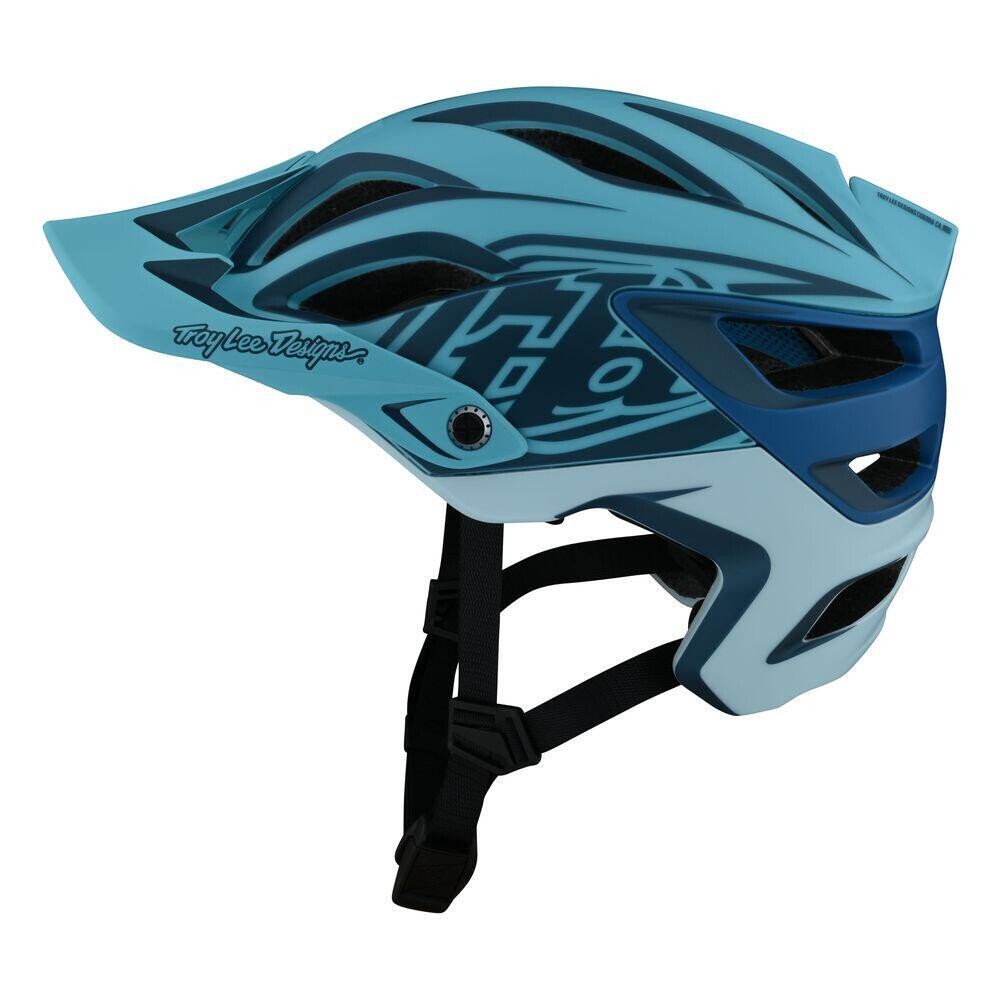 

Шлем A3 Mips - Uno Water Blue TLD - TROY LEE DESIGNS, Светло-синий