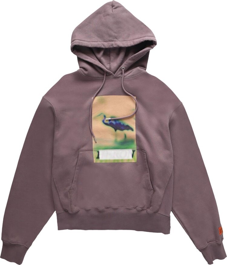 

Худи Heron Preston Heron Censored Hoodie 'Grey/Yellow', серый
