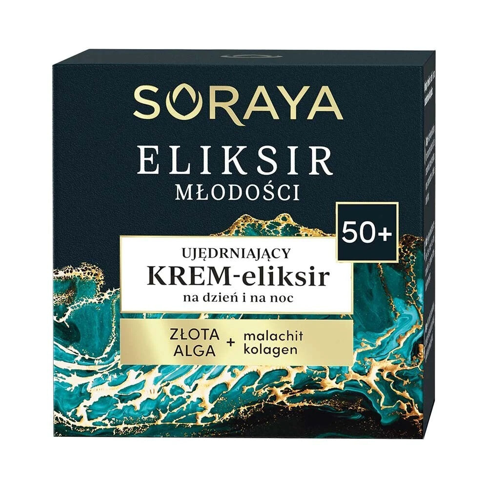 

Soraya Эликсир молодости 50+ укрепляющий дневной и ночной крем-эликсир 50мл