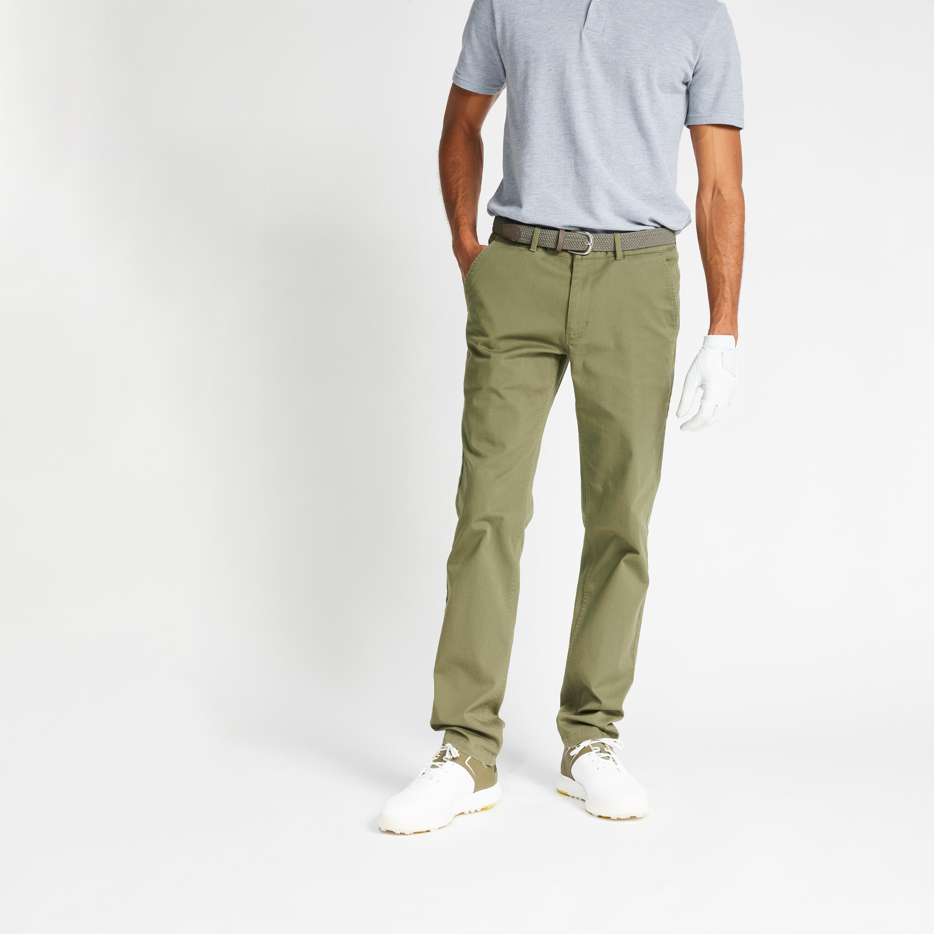 Buy Men Golf Trousers MW500 Grey › Sprintedge