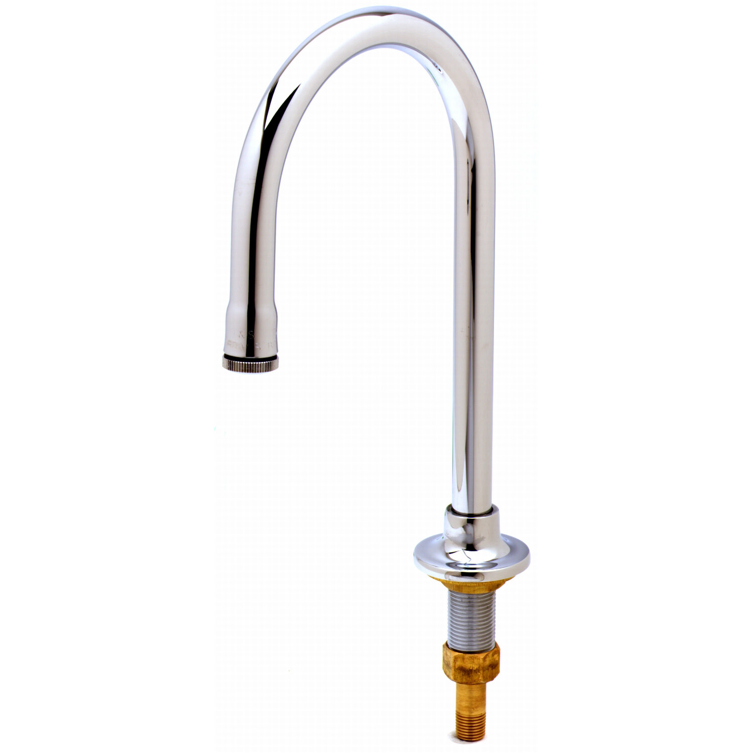 

Смеситель T&S Brass B-0520 с жёстким носиком, chrome