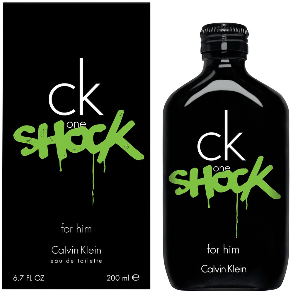 Calvin Klein Туалетная вода спрей CK One Shock for Him 200мл