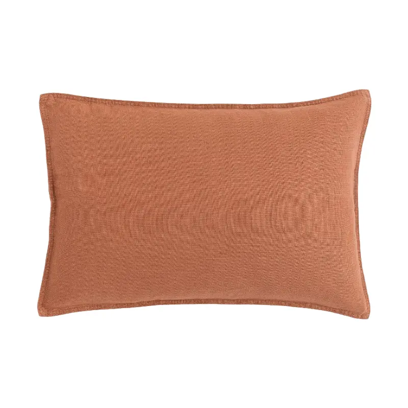

Чехол для декоративной подушки H&M Home Washed Linen, коричневый
