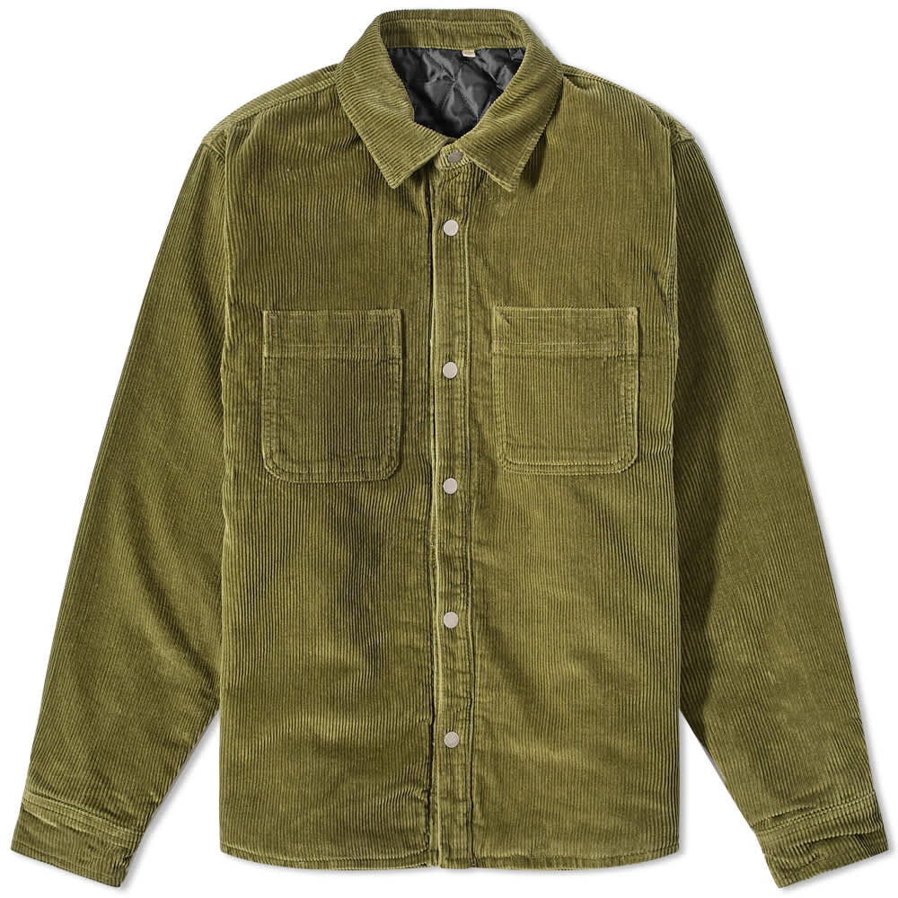 

Рубашка Stussy Cord Quilted Overshirt