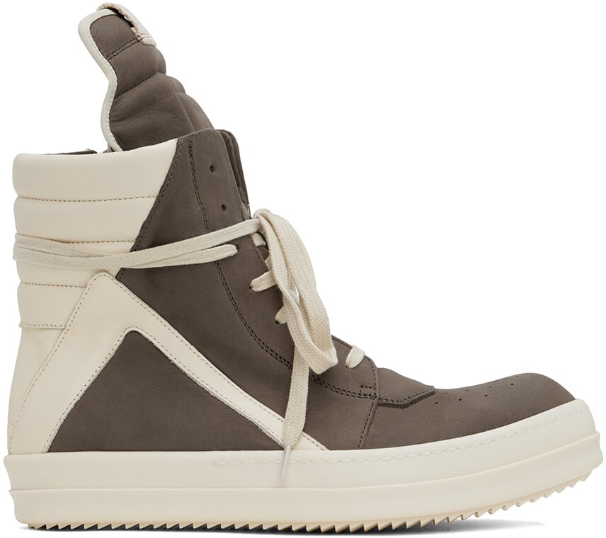 

Серые кроссовки Geobasket Rick Owens