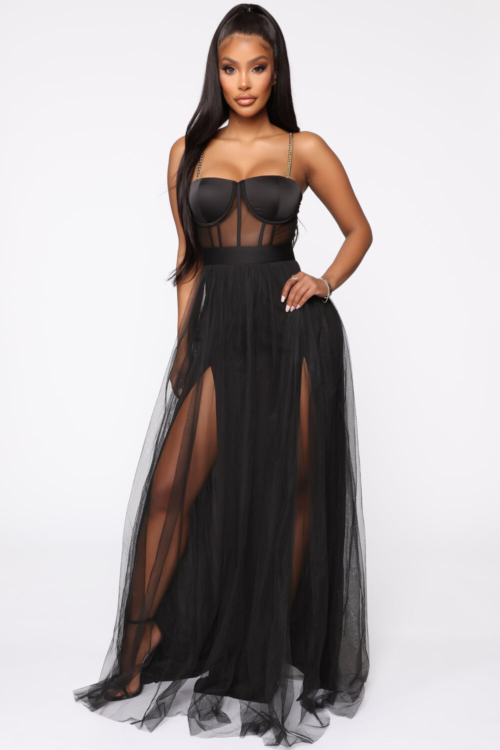 

Платье Fashion Nova VID9158, черный