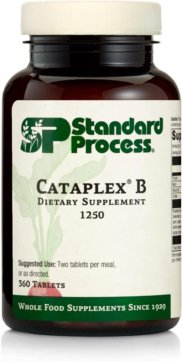 Витамины группы B Standard Process Cataplex B, 360 таблеток витамины группы b dear natura 60 таблеток