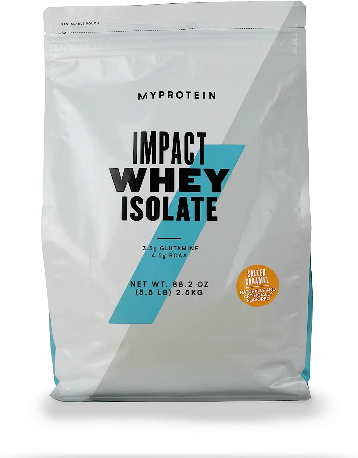 Изолят сывороточного белка Myprotein Impact Whey Isolate, 2500 гр, соленая карамель