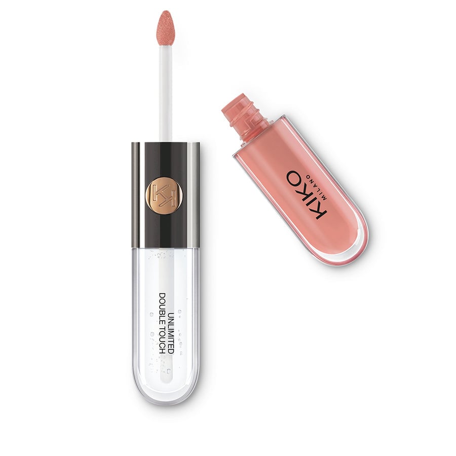 KIKO Milano Двухэтапная жидкая губная помада Unlimited Double Touch 102  Satin Rosy Beige 6 мл – заказать по выгодной цене из-за рубежа в  «CDEK.Shopping»