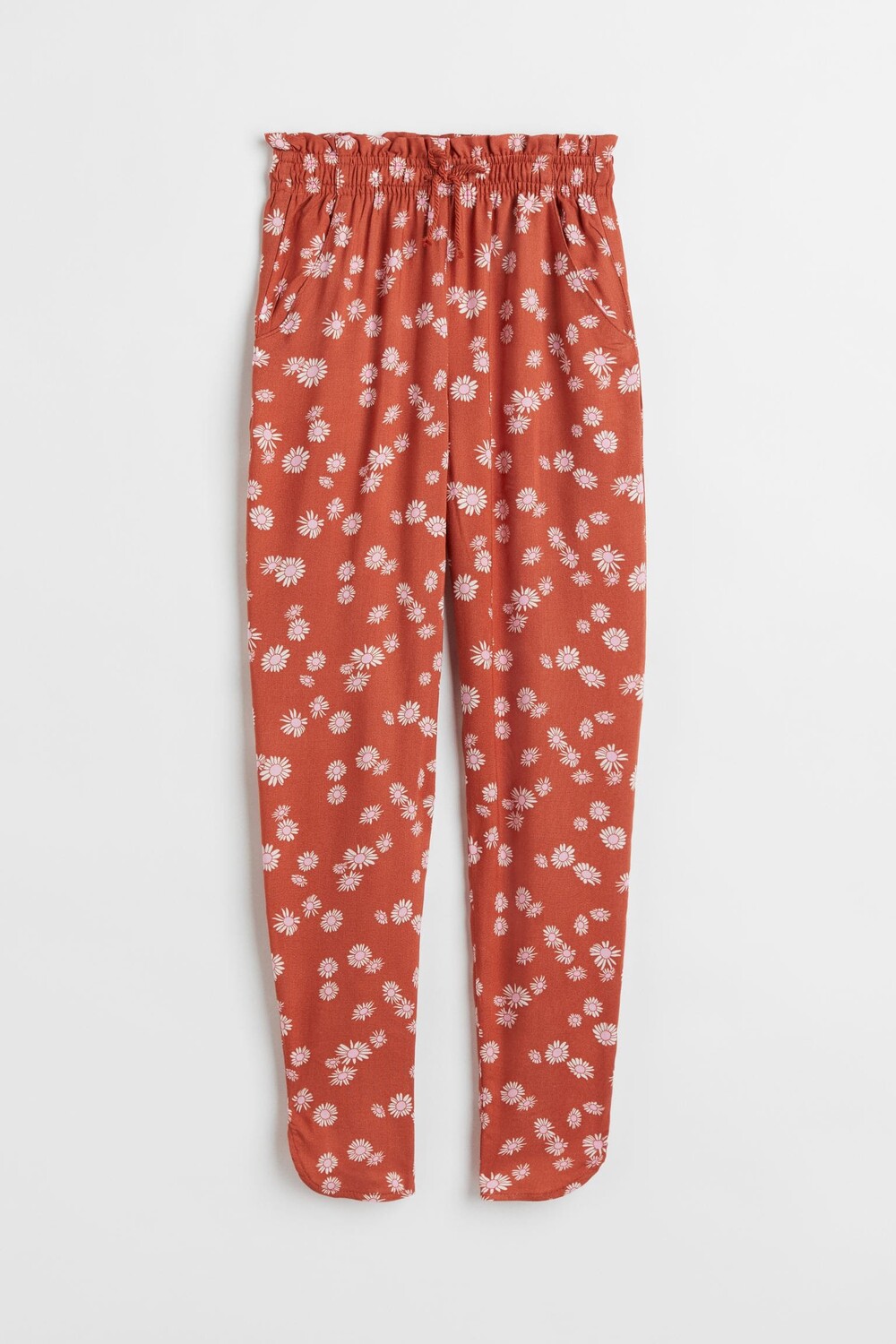 

Джоггеры H&M Floral, кирпичный