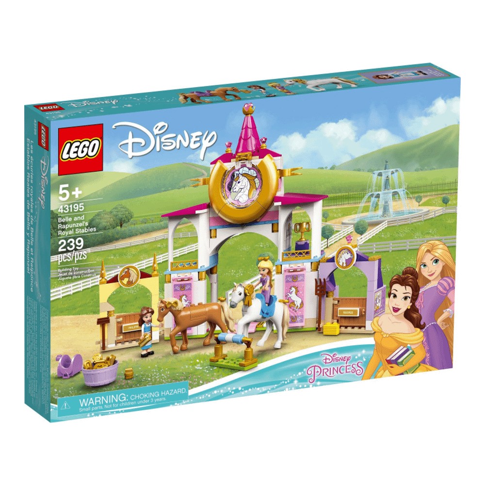 Конструктор LEGO Disney Princess 43195 Королевская конюшня Белль и Рапунцель lego disney princess конная повозка белль игрушка лошадь