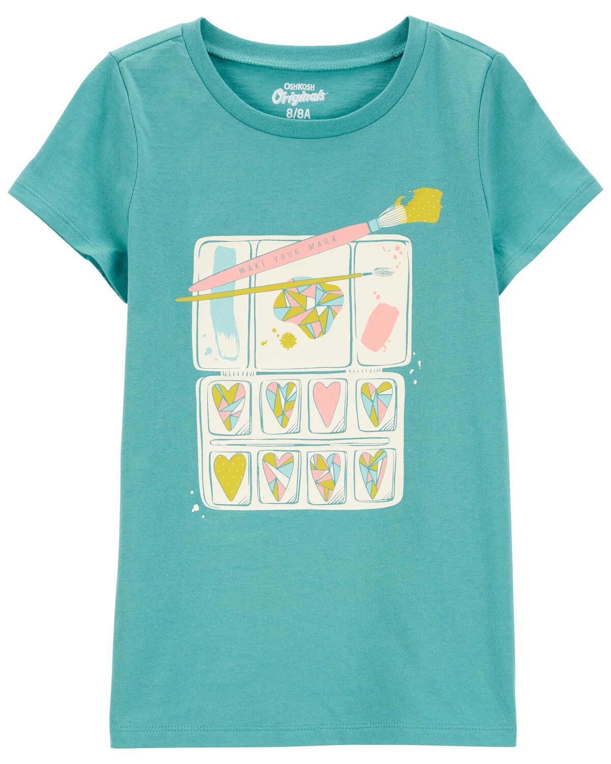 

Футболка Kid OshKosh Originals с рисунком Carter's, зеленый