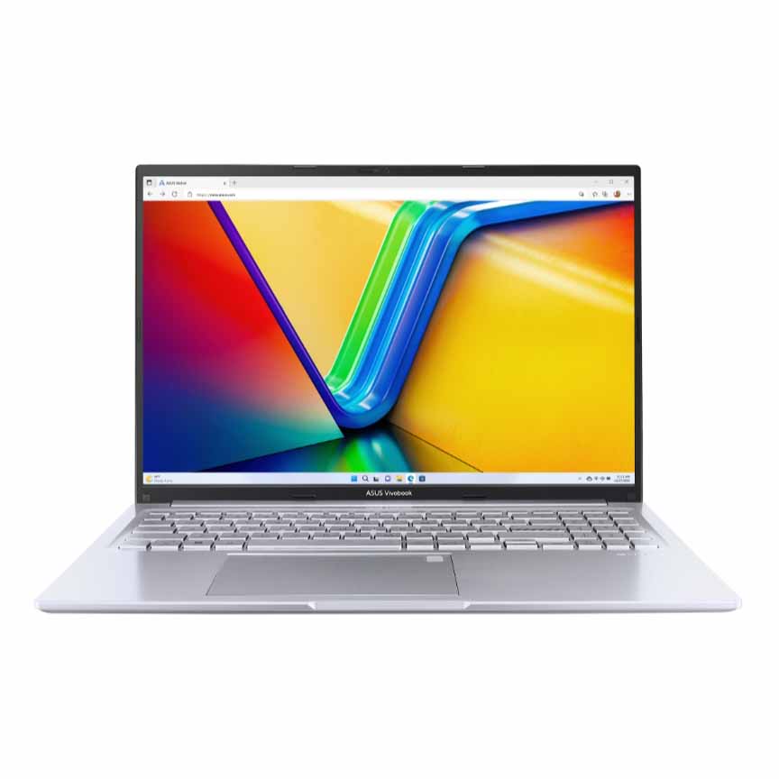 Ноутбук Asus Vivobook 16 2023 16'', 8Гб/512Гб, i5-13500H, серебристый, английская клавиатура ноутбук asus vivobook s15 m3502qa bq238 90nb0xx2 m00b10