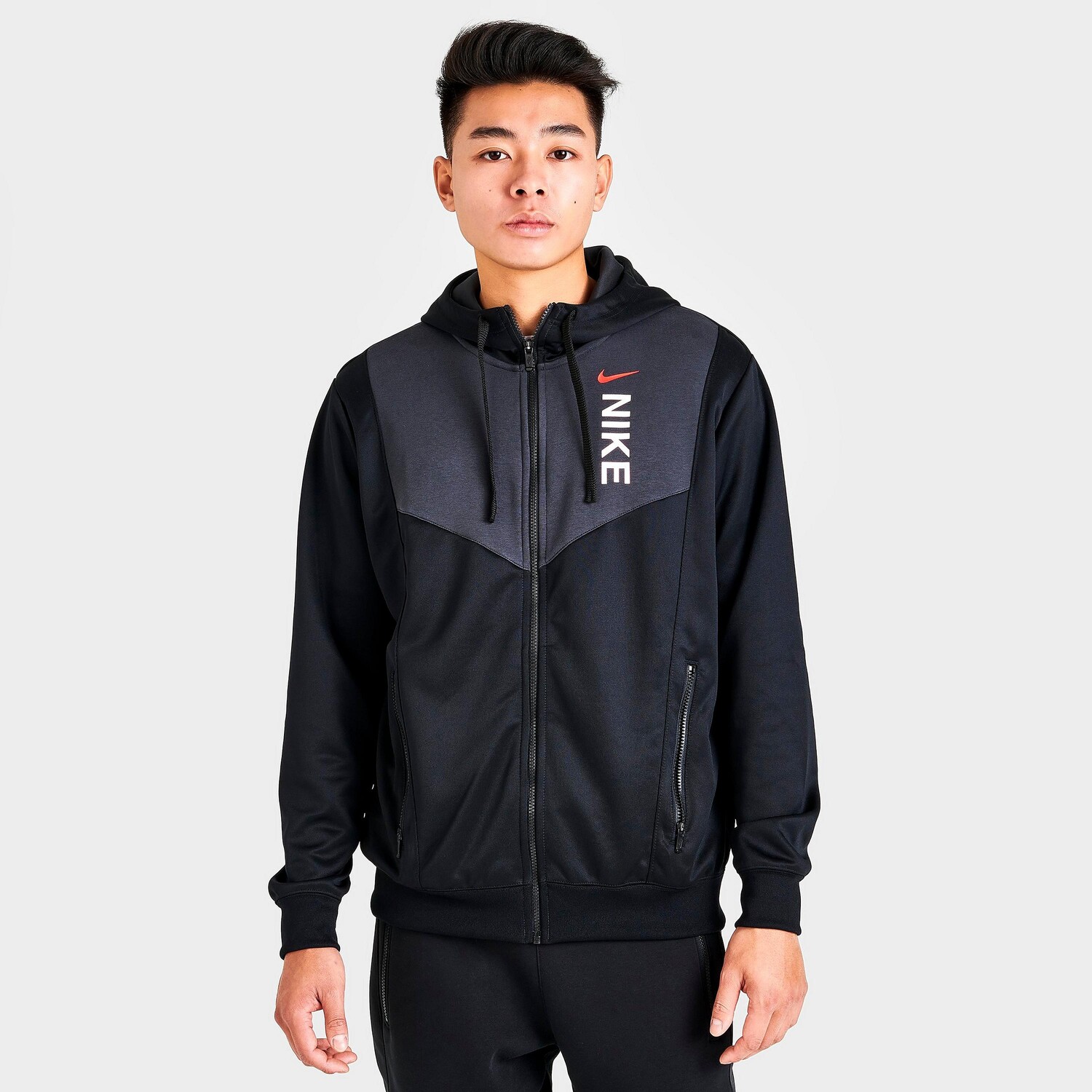 

Мужская худи Nike Sportswear Hybrid с молнией во всю длину, черный