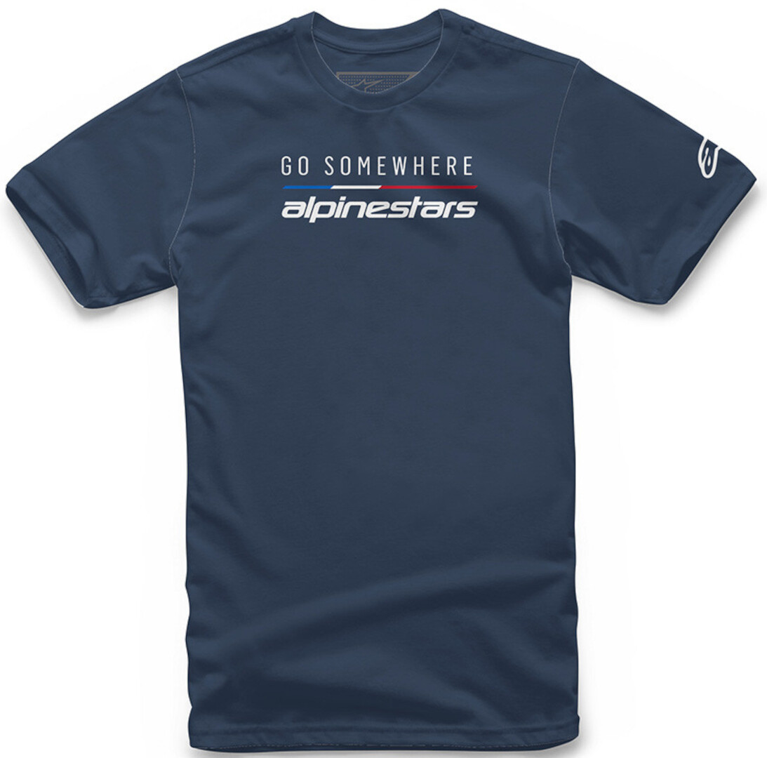 

Alpinestars Go Somewhere Футболка, темно-синий