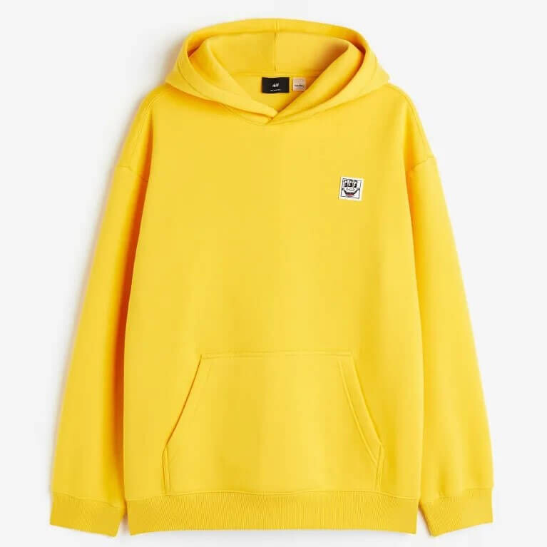 

Толстовка H&M Keith Haring Relaxed Fit, желтый