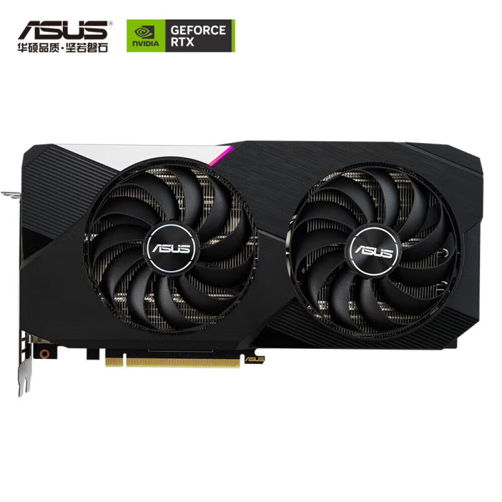 

Видеокарта игровая Asus Dual GeForce RTX 3060 Ti GDDR6 8GB V2 LHR