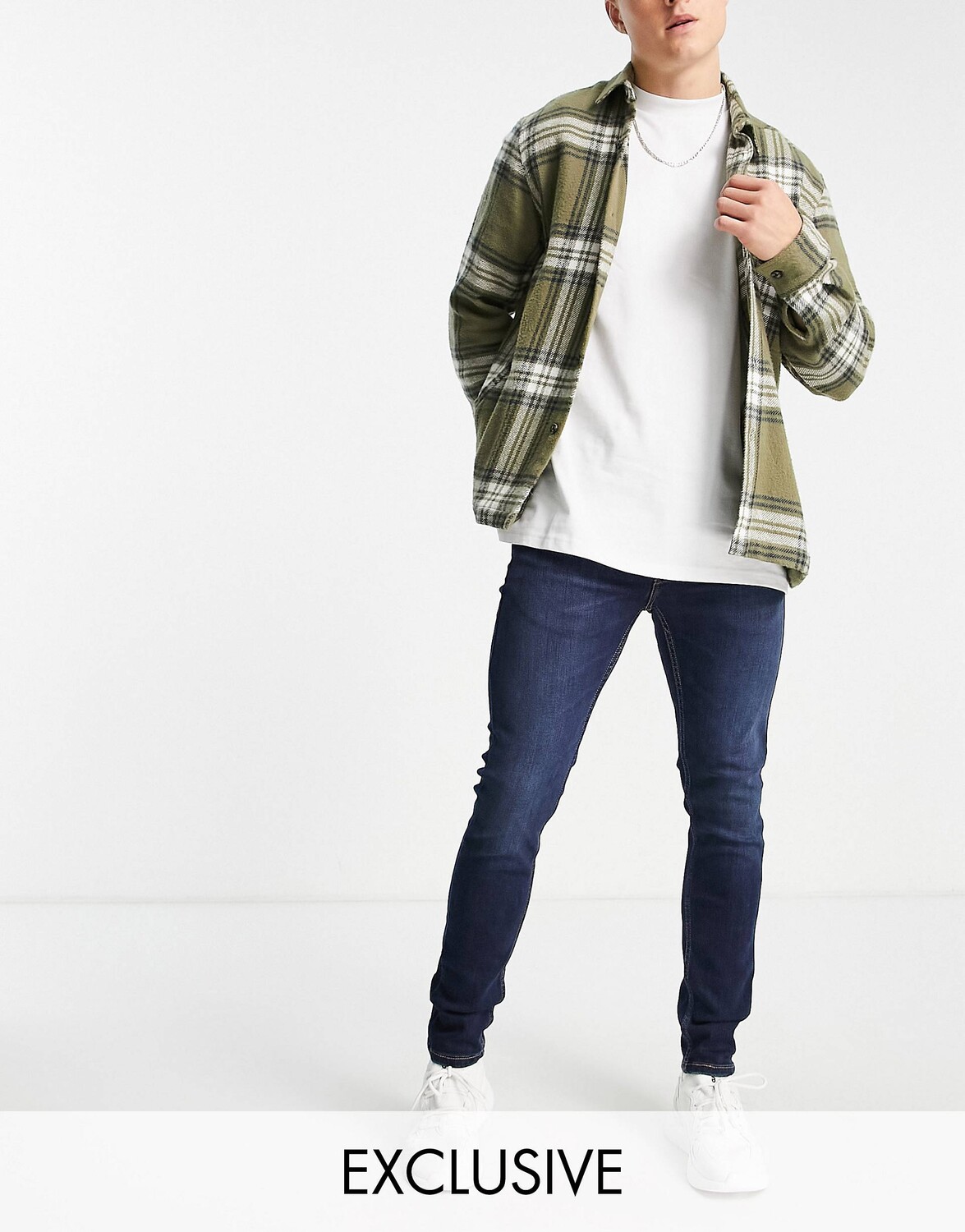 

Темно-синие джинсы скинни Levi's x ASOS Exclusive 519