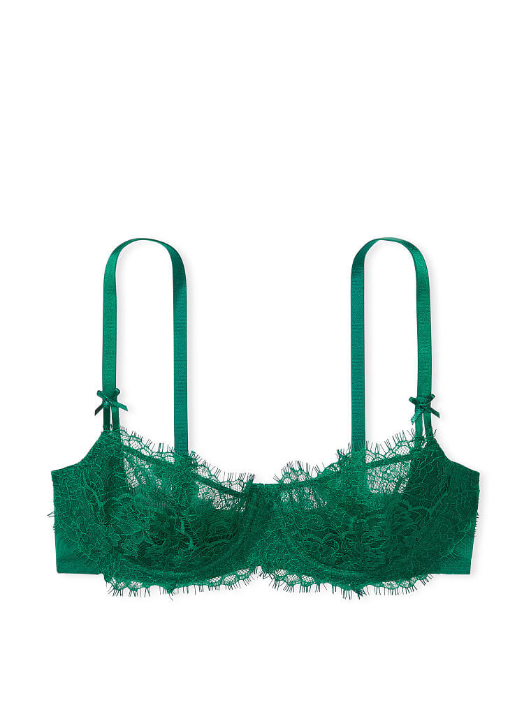 

Бюстгальтер Victoria's Secret Dream Angels New Wicked Unlined Lace, зеленый