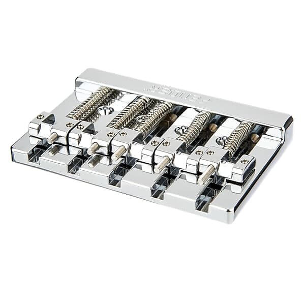 

Fender Hi Mass 5-String Bass Narrow Bridge в сборе с латунными седлами Chrome High Mass 5 String
