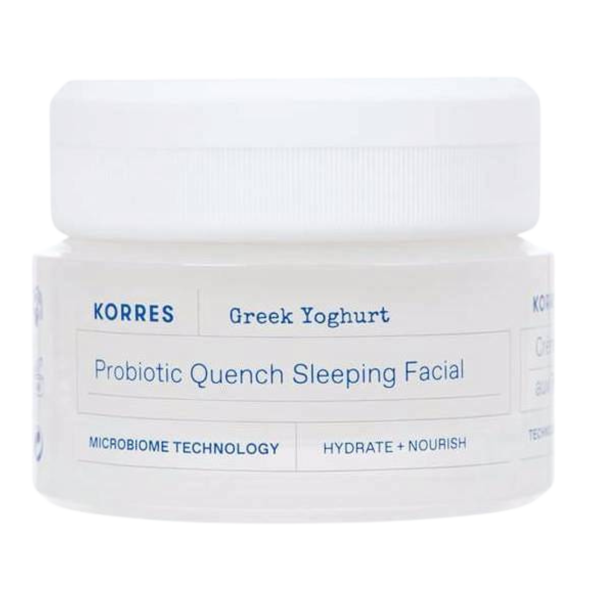 Korres Greek Yoghurt ультраувлажняющая крем-маска для лица на ночь, 40 мл