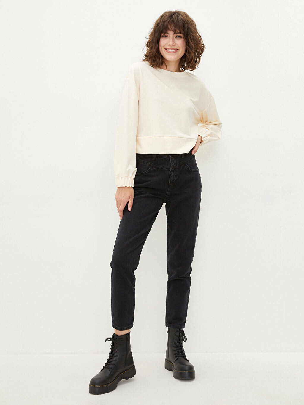

Женские джинсы Rodeo с завышенной талией и карманами с высокой талией LCW Jeans