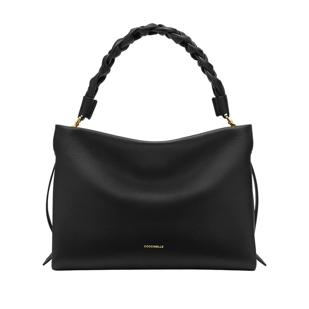 

Сумка Сoccinelle Spring Summer 23 Boheme Medium, черный