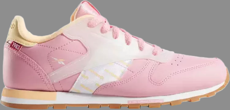 Pink classic clearance reeboks