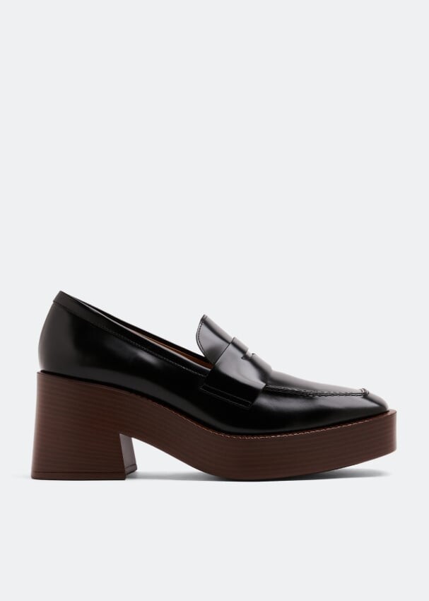 

Лоферы TOD'S Platform loafers, черный