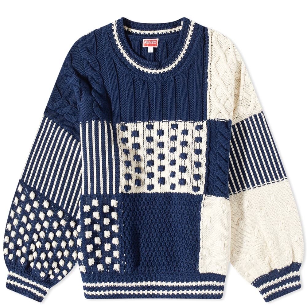 

Джемпер Kenzo PARIS Mixed Cable Jumper, Синий