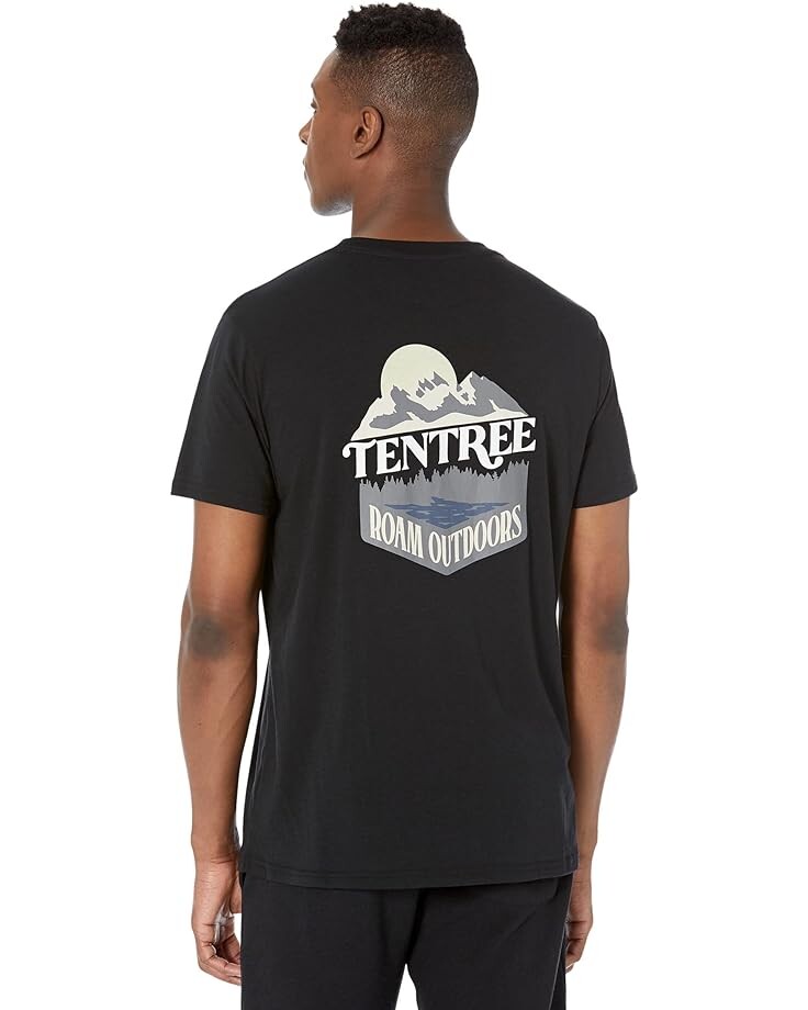 

Футболка tentree Roam Outdoors T-Shirt, цвет Meteorite Black
