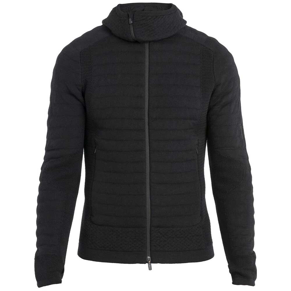 

Толстовка Icebreaker Merino ZoneKnit Explore Full Zip, черный